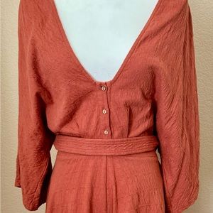 Free People Beach Shorts Romper